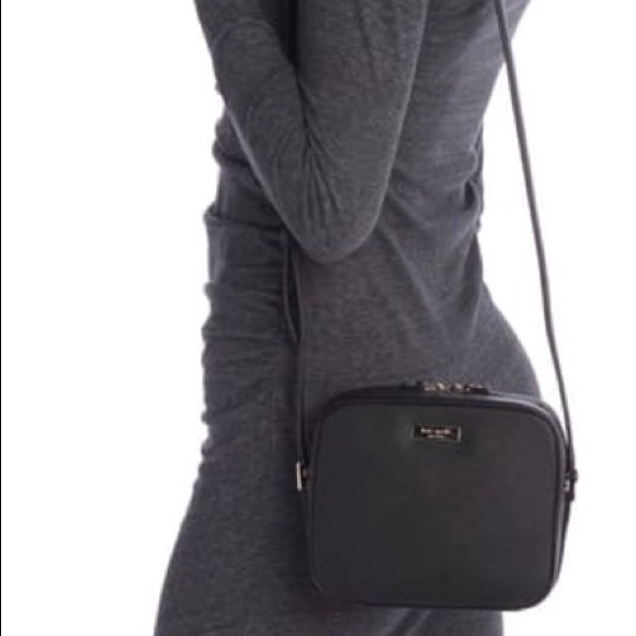 Kate Spade Leather Cammie Crosshatched Crossbody - Picture 1 of 5